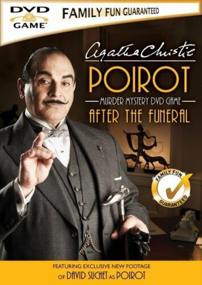 Poirot: After The Funeral - Murder Mystery DVD Game DVD (2007) FREE SHIPPING