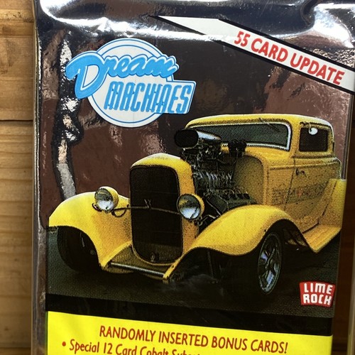 1992 Lime Rock Dream Machines Trading Card Pack 2 Packs Vintage Rare - Picture 2 of 8