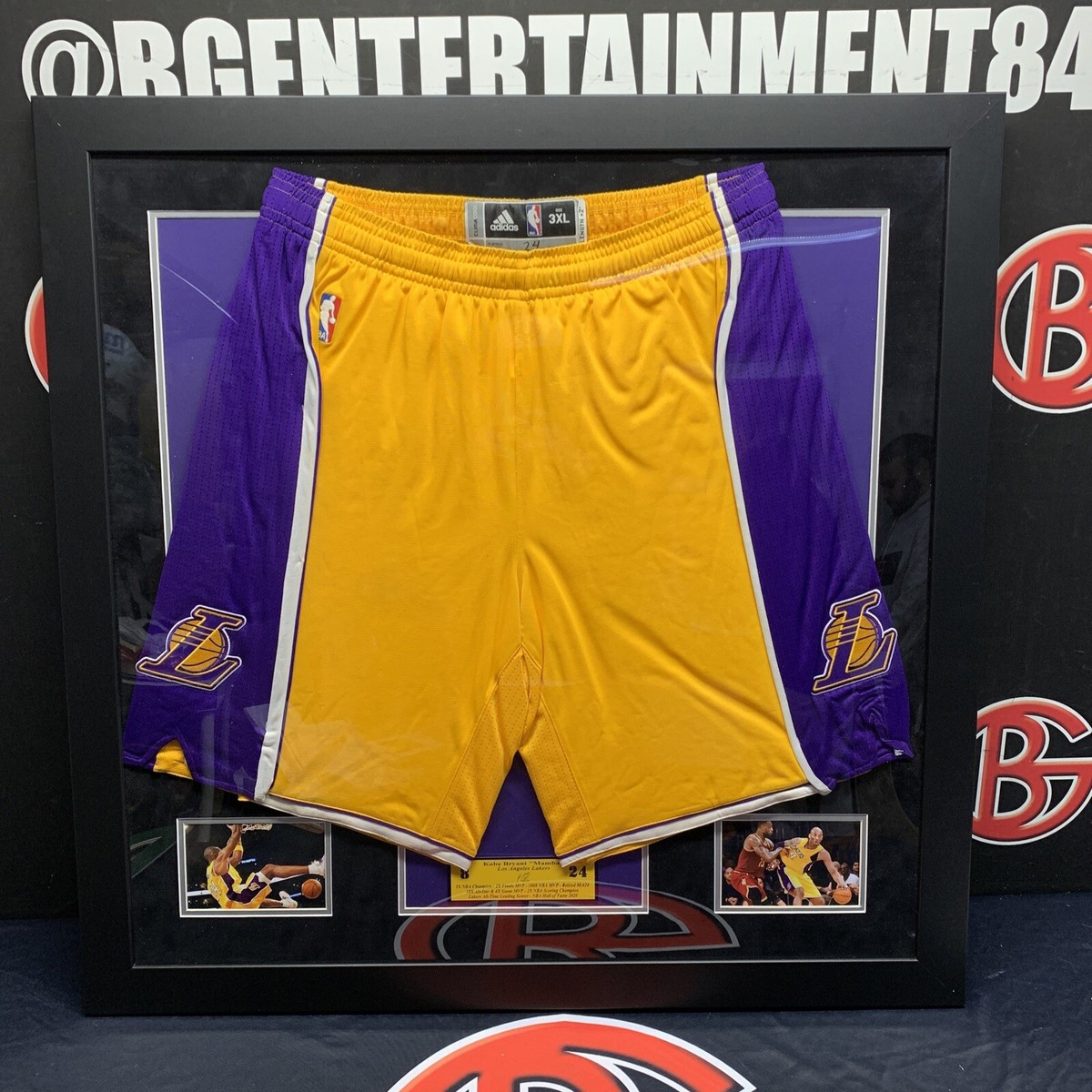 Game Kobe Tribute Shorts Authentic Kobe Bryant Mitchell Ness