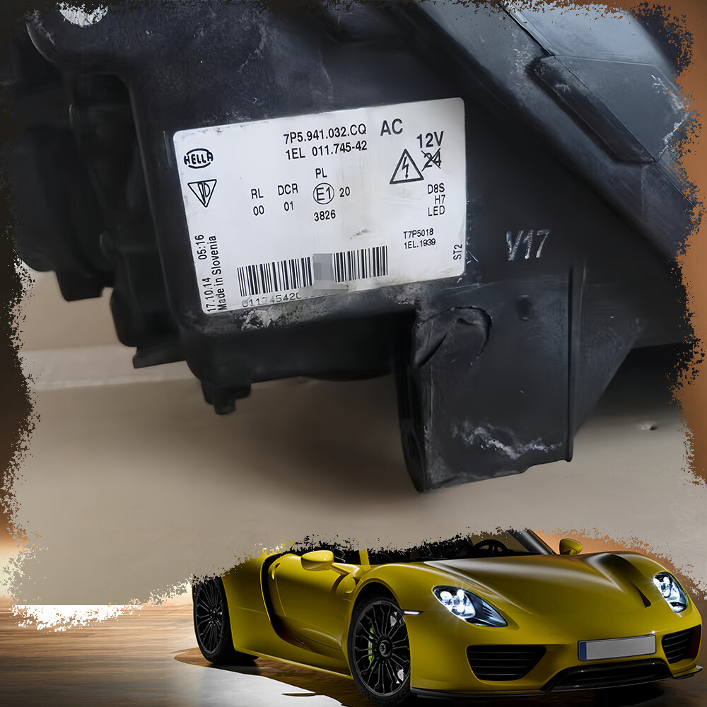 Right Xenon Headlight OEM 95863117640 For 2015-2017 Porsche 