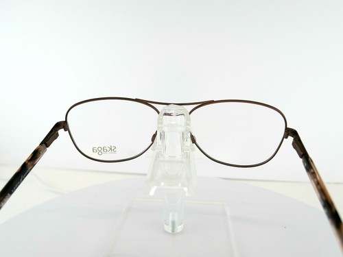 SKAGA SK 2829 KLASSISK (603) BROWN 56-16-140 w/CASE Eyeglass Frames - Picture 6 of 9