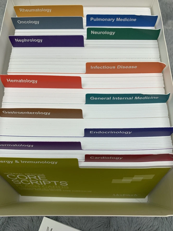 Core Scripts Flash Cards Med Study 2014-15 Edition - Image 4 of 4