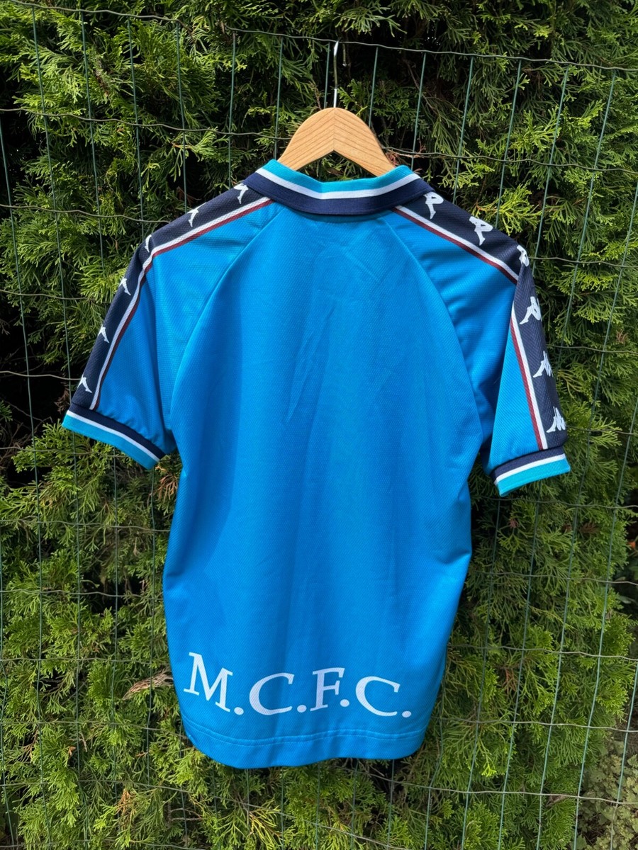 MANCHESTER CITY 1997/1998/1999 HOME FOOTBALL SOCCER JERSEY MANCHESTER CITY 1997/1998/1999 HOME FOOTBALL SOCCER JERSEY