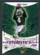 2000 Upper Deck Ionix Plaxico Burress #103 Futuristics Rookie Rc /2000