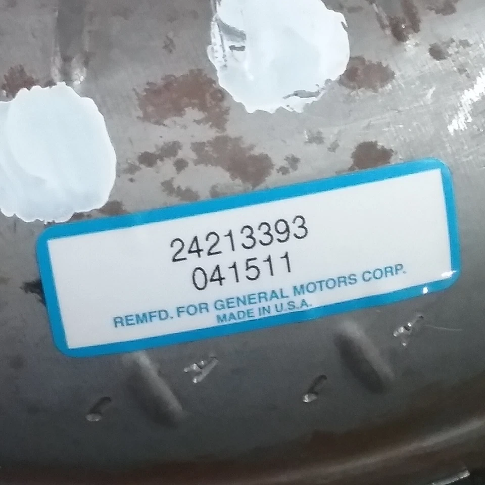 NUEVO CONVERTIDOR DE PAR TRANSMISIÓN AUTOMÁTICA REMANUFACTURADO ACDELCO 24213393 Foto 2 de 4