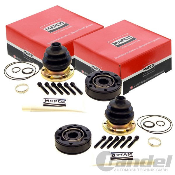 2X Mapco Antriebswellengelenk Satz Getriebeseitig Passend FüR Alfa 155 156 166 G-image