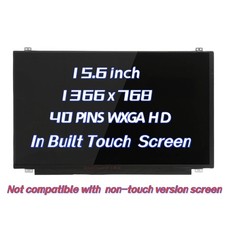 15.6'' LED LCD Touch Screen Assembly for Dell Inspiron 3593 40pins 1366x768 New