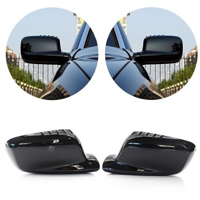 Spiegelkappe  Seitenflügel Schwarz für BMW E46 E65 E66 330Ci 745i 750Li
