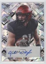 2022 Leaf Metal Draft Portrait Silver Crystals 14/25 Josh Whyle Auto 0u66