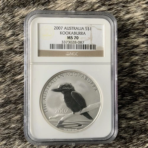 2007 Australian Silver Kookaburra 1 oz — photo from the most recent tracked eBay sale