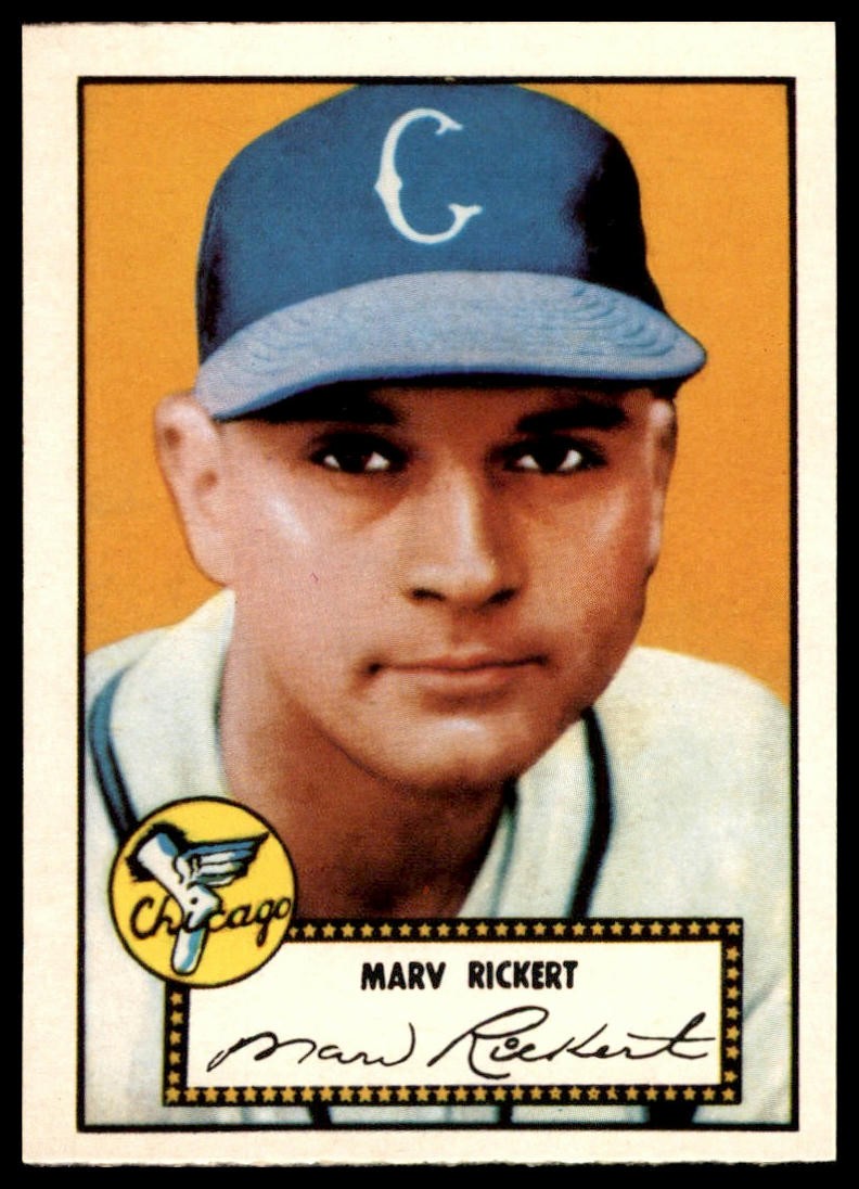 1983 Topps 1952 Reprint Series #50 Marv Rickert