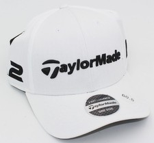 TaylorMade Tour Radar White 60.5 Adjustable Golf Hat, Brand New