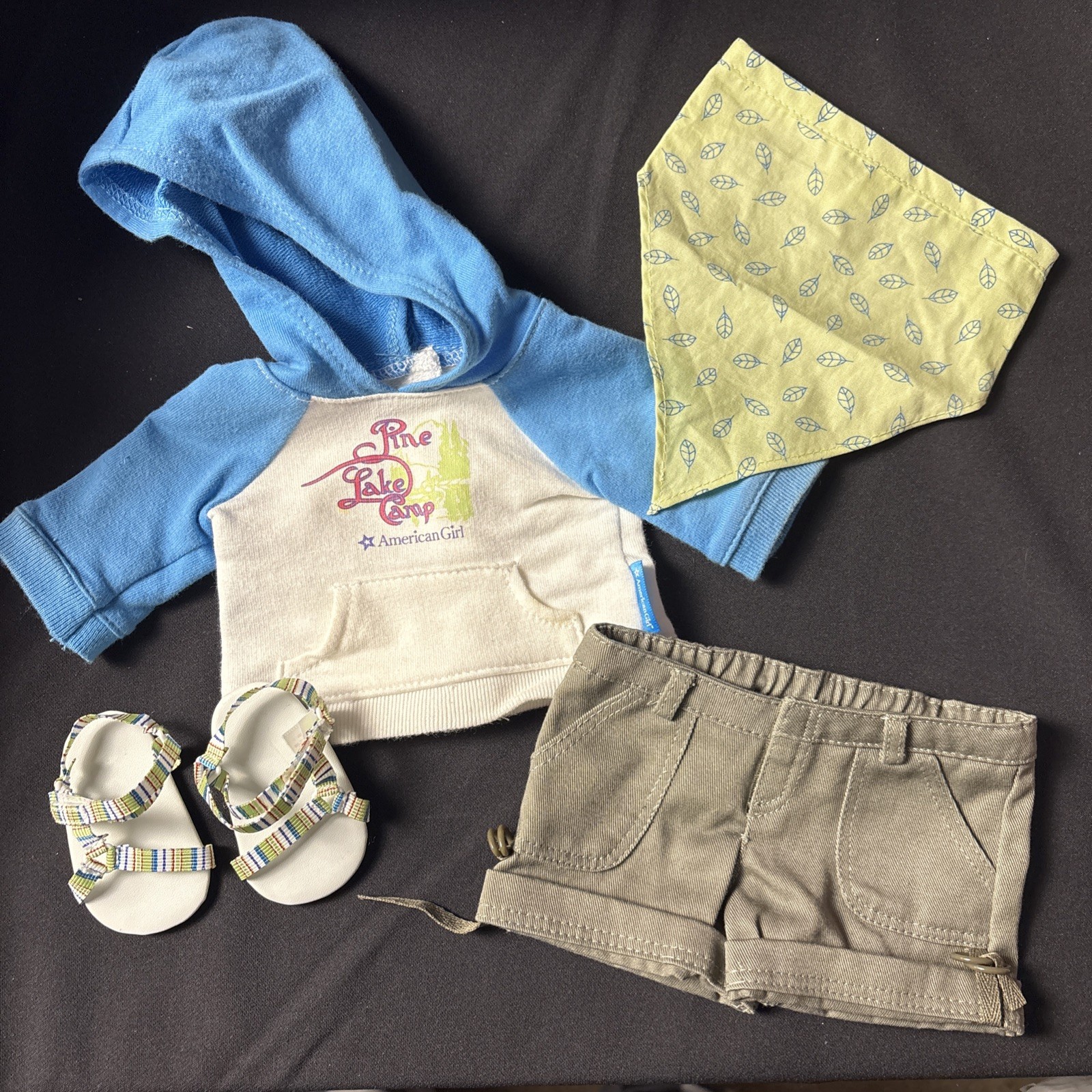 AMERICAN GIRL-OUTDOOR HIKING/CAMPING OUTFIT