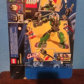 LEGO DC Super Heroes Superman vs. Power Armor Lex 6862 BOX ONLY