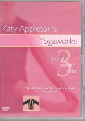 Katy Appleton Yogaworks (DVD, 2004) Part 3 Strength Power Solar Three Shock