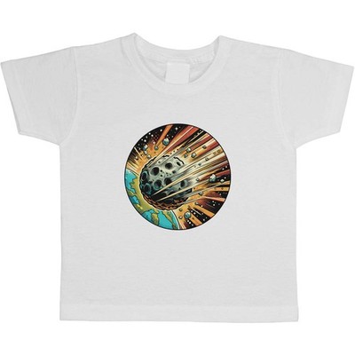 ''Asteroid Impact'' Kinder / Kinder Baumwoll T-Shirts (TS061621)