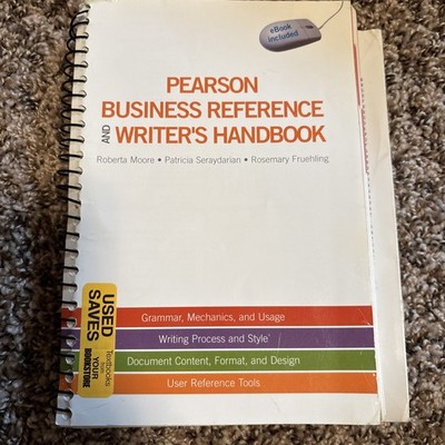 Pearson Business Reference and Writer's Handbook