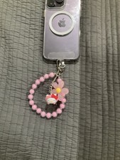 Beaded Hello kitty wristlet