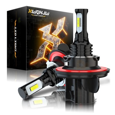 For Dodge Grand Caravan Van 4-Door 2008-2010 White LED Headlight High Low Bulbs