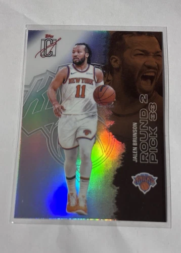 2025-26 Topps Signature Class Jalen Brunson New York Knicks Refractor #58