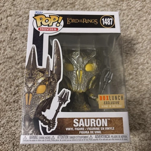 Funko Pop Lord of the Rings Sauron Glow In The Dark Box Lunch EXCLUSIVE #1487