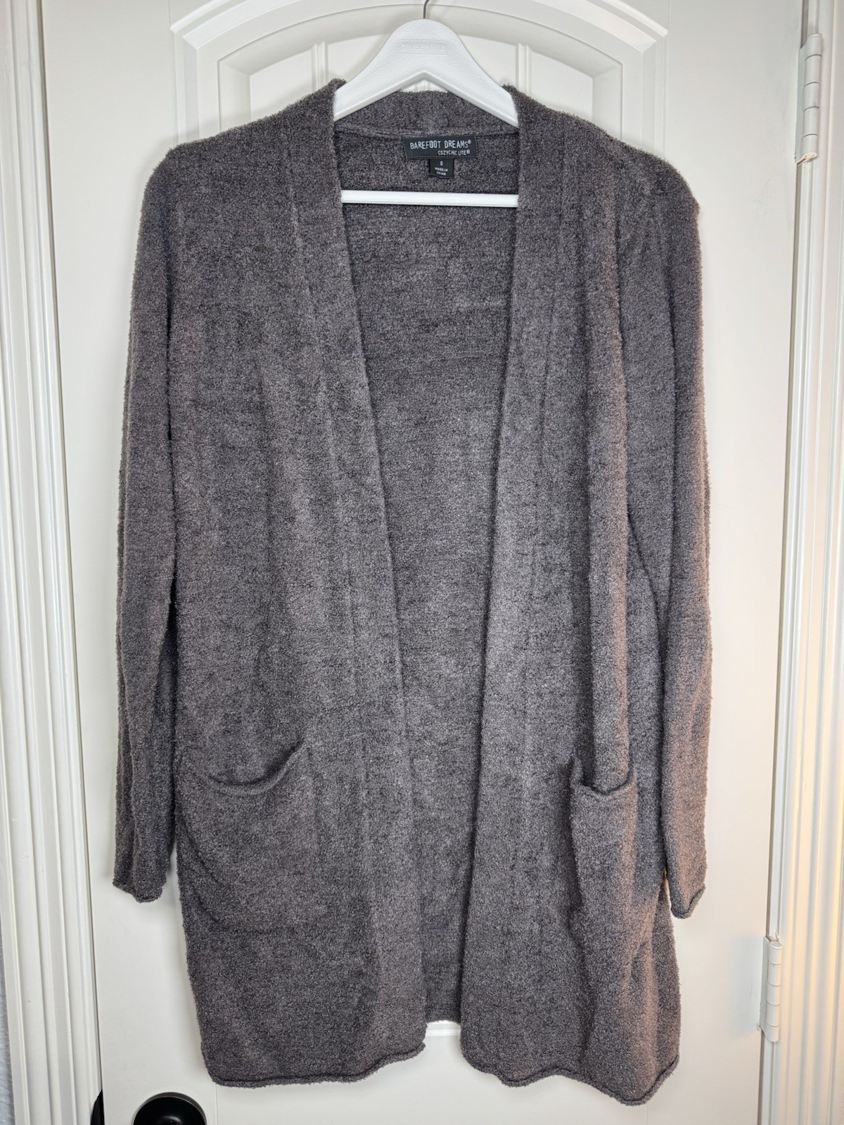 Barefoot Dreams CozyChic Lite Open Front Cardigan - Size S