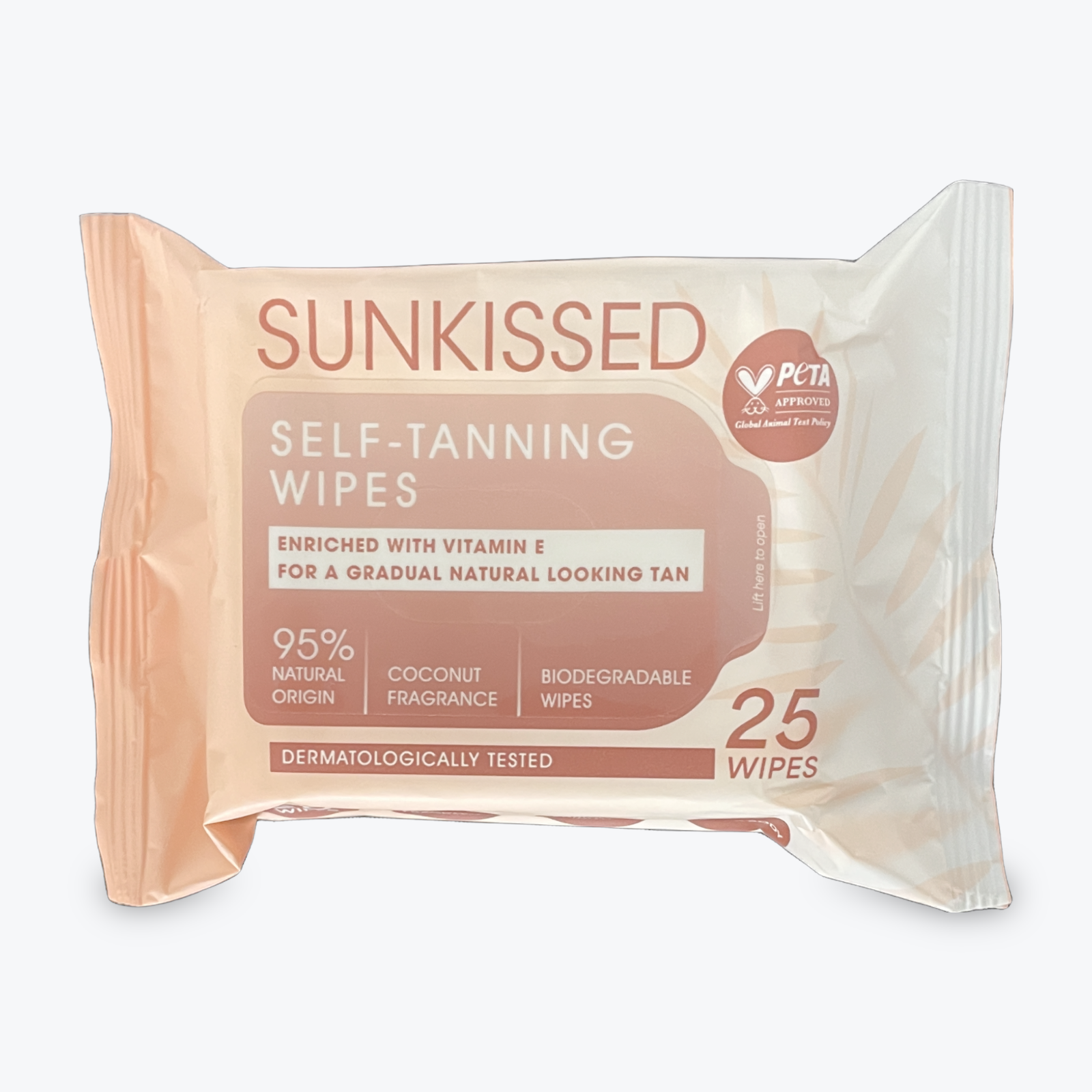 Sunkissed Self-Tanning Wipes - 25 Pieces - Image 3