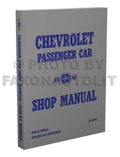 Best Chevy Car Shop Manual 1954 1953 1952 1951 1950 1949 Chevrolet Repair Book