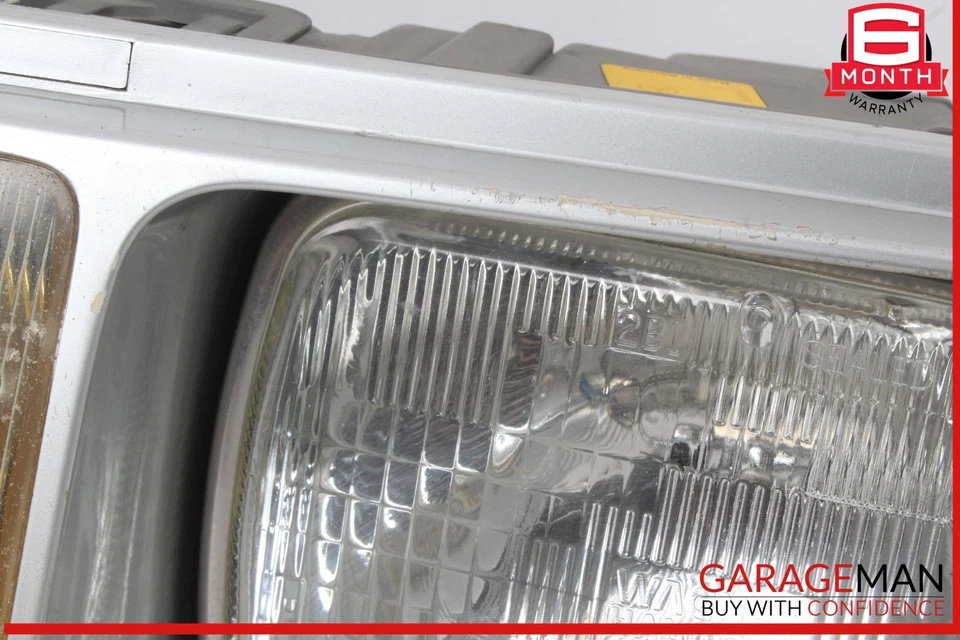 84-93 Mercedes W201 190E 190D Front Left Driver Side Head Light Lamp OEM - Image 3 of 4
