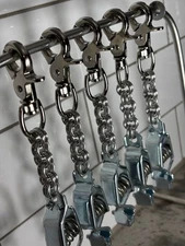 1 Super Duty Glove Clip Silver in Color