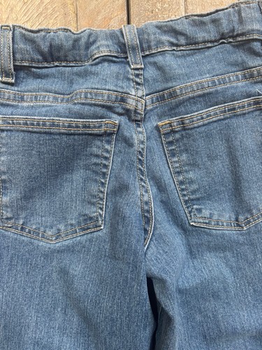 Sonoma Jeans Kids Girls 10S* Blue Straight The Everyday Jean Medium Wash - Picture 4 of 4