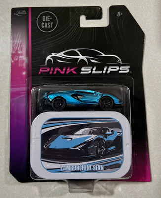 【限定品】Jada pink slipsバック・トゥ・ザ・フューチャー　2個売り NEW 2025 Jada Pink Slips Lamborghini Sian FKP 37 Blue | eBay