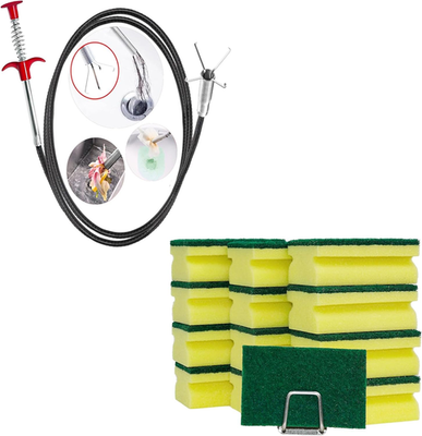 #ad Drain Snake76 Inch Flexible Grabber Claw Pick up Reacher ToolDrain Clog Remove $36.99