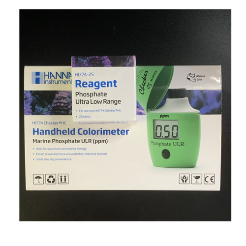 Hanna Instruments HI774 Checker HC Handheld Colorimeter Marine Phosphate+Reagent