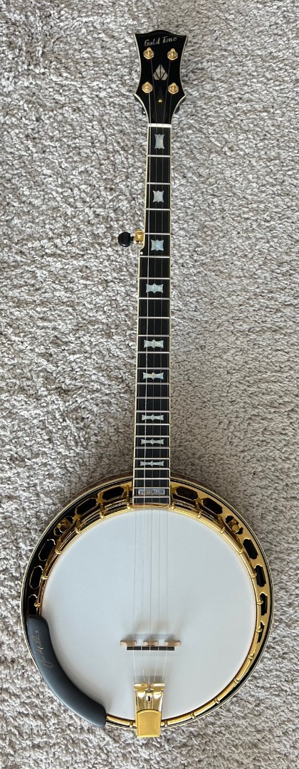 Золотой тон Mastertone OB-2 JM: 5-струнное банджо Joe Mullins с бабочкой и футляром