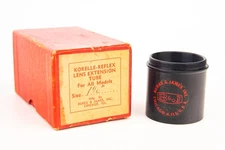 Korelle Reflex Camera Lens Extension Tube 1 1/2'' For All Models MINT in Box V20