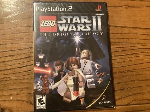 LEGO Star Wars II The Original Trilogy BLACK LABEL!! (PS2) NEW Factory Sealed