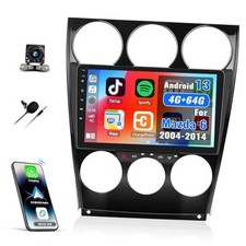   Android 13 Car Stereo for Mazda 6 2004-2014 with Wireless CarPlay 4G 64G