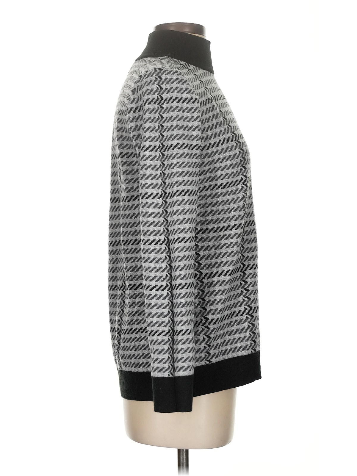 Calvin Klein Women Silver Pullover Sweater S thumbnail 3