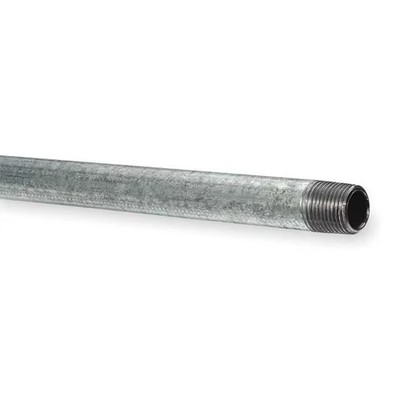 Manufacturer Varies 1-1/2'' MNPT x 3 ft. TBE Carbon Steel Pipe Nipple Sch 40