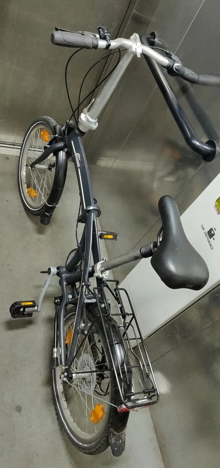 Denver Classic 001 Fold Up Bicycle Racing Green - Image 3 of 4