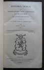 HISTORIA GRAECA ~1835~ HISTORICIS & ORATORIBUS Harrow School GREEK Students
