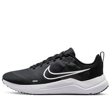 Nike Downshifter 12 Black White Lace Up Running Shoes DD9294-001 Women's Size 7