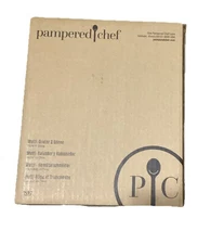 PAMPERED CHEF Multi Grater & Slicer #1527 with 4 Blades - Retired Food Prep Tool