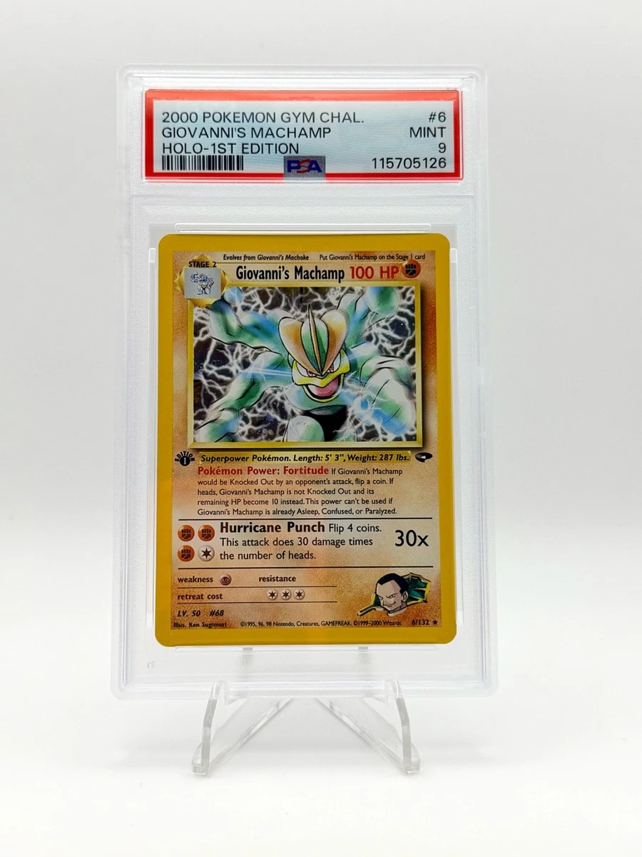 Machamp Pokémon TCG Professional Sports Authenticator (PSA) Grade