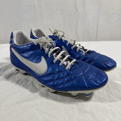 Nike Tiempo Legend IV Soccer Blue Men's US 10 Box | eBay