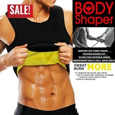 Chest Compression Shirt to Hide Gynecomastia Moobs Men Body Shaper Slimming Vest