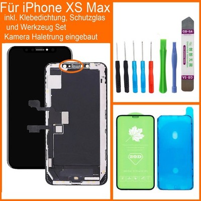 Display für iPhone XS MAX FHD 3D LCD Bildschirm + 20D Schutzglas + TOOL
