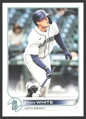 2022 Topps Series 2 MLB Baseball 602 Seattle Mariners Evan White