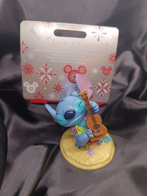 Disney Sketchbook Ornament Stitch mit Gitarre Paris Aufhänger Deko Weihnachten